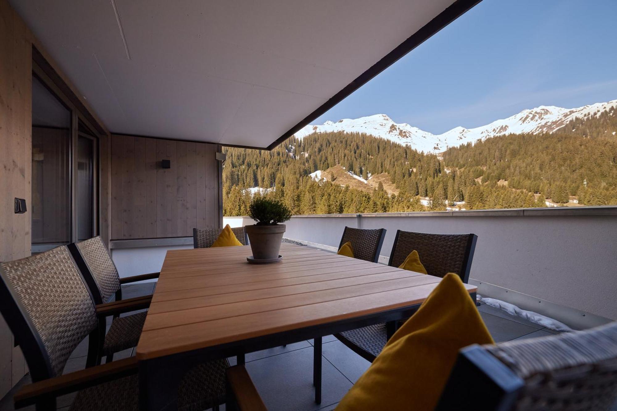 Belvedere - Alpin-Resort Montafon Haus 3 By Pferd Auf Wolke Gargellen Exteriör bild
